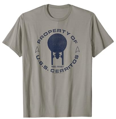 Star Trek: Lower Decks USS Cerritos Circle Silhouette Logo T-Shirt