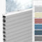bobodeco Wabenplissee Plissee ohne Bohren Verdunkelung Klemmfix Thermo Verdunklungsplissee, Hellgrau-Weiß 70x100 cm(BxH), 100% Verdunkelnd & Sicht- & Schallschutz, Wärmeisolierung für Fenster & Tür