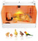 Incubatrice per pulcini, incubatrice, lampada riscaldante, finestra trasparente, incubatrice, scalda fino a 15 pulcini per organo di pollo, anatra, colomba, quaglia, uccello, 220 V