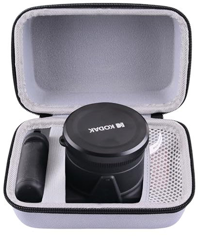 JINMEI Hard EVA Carrying Case Compatible with KODAK PIXPRO AZ401/AZ405/AZ425/AZ255 Point & Shoot Digital Camera Case (grey)