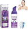 Zahnaufhellung, Violette Zahncreme, Lila Zahnpasta für strahlend weiße Zähne, Effektive Fleckenentfernung durch, Gelbverfärbungen, Strahlendes Lächeln (1 Stück)