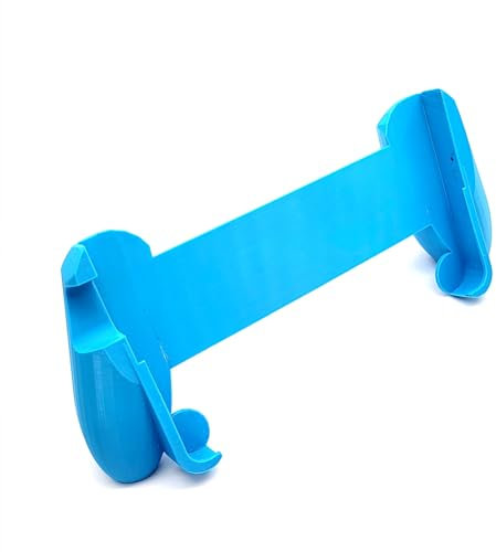 Customized DSiXL Hand Grip Gaming Handle Lake Blue, Compatible with for Nintendo DSi NDSi XL LL NDSiXL DSiLL Handheld Game Console, DIY Non-Slip HandGrip Prosthetic Holder Showing Stand New