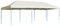 ShCuShan Gazebo Pieghevole Pop-Up 3x9 m Crema,Gazebo Pergola Con Telo Impermeabile Richiudibile E Struttura Rettangolare In Acciaio Inossidabile Ad Alta Densità, Per Arredo Giardino, Terrazzo e Attivi