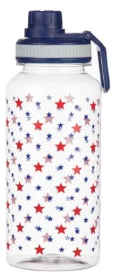 Americana Red & Blue Stars - Borraccia da 1 litro