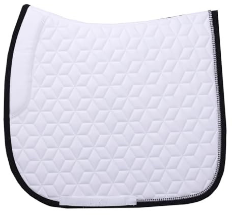 Anky Schabracke Dressage Pad Consensus Weiß-Black - Dressur Full/WB