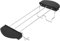 VOSAREA Stainless Steel Toast Rack Toaster Bun Rack Grilling Accessory for Kitchen