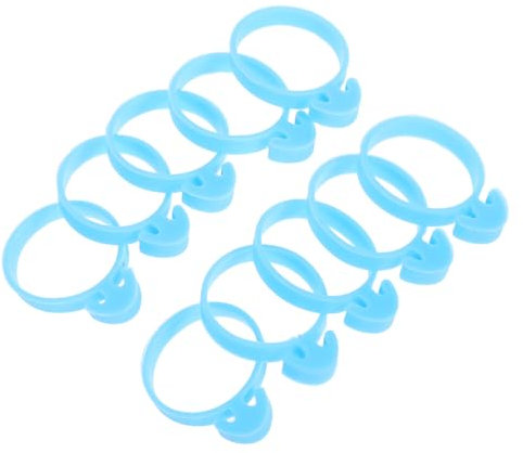 Homoyoyo 10pezzi Sacchetti Per e Chiusure Silicone Per Decorazioni Accessori Per