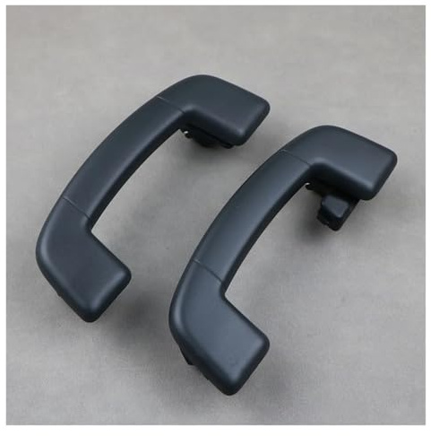 CYBSFKJ 5G0857607 5G0857643 Maniglie di trazione interne for corrimano del tetto anteriore e posteriore dell'auto, nere, for Golf 7 7.5 MK7 Tiguan 2 MK2 5T