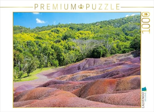 CALVENDO Puzzle Seven Colored Earth - Mauritius | 1000 Teile Lege-Größe 64 x 48 cm Foto-Puzzle für glückliche Stunden