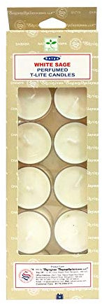 Satya Bougies chauffe-plat parfum sauge blanche