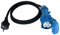 CEE ADAPTER Schuko Stecker MENNEKES Kupplung 230V Camping Boot 3x2,5mm² H07RN-F 16A 1,5m