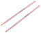 Origlam 2 x 5A 40 cm Drumsticks, 5A Ahornholz Drumsticks, rutschfeste Drumsticks, 5A Holzspitze Ahornholz Drumstick für Kinder, Studenten und Erwachsene (Rosa)