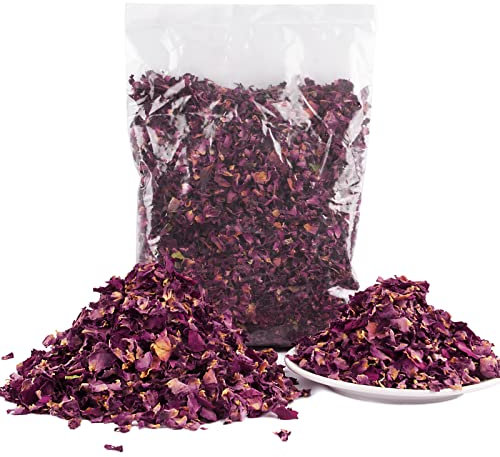 ABSDON 100g Hochzeitskonfetti Getrocknete Rosenblätter Getrocknete Blumen Konfetti Blütenblätter Rosenblütenkonfetti Für Hochzeits Partydekoration