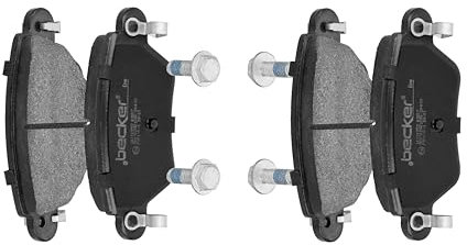 F.BECKER_LINE Bremsbeläge Hinten (10410953) passend für FORD Mondeo III JAGUAR X-Type |