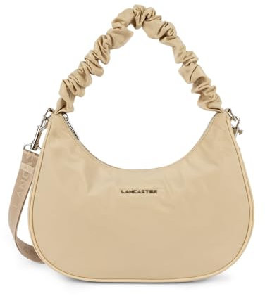 Lancaster Basic Chouchou Hobo Bag Beige