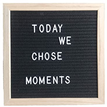Felt Board Felt Letter Board, 10 x 10 inch Message Board Word Board Letter Board Sign Bulletin Board Letters, Pregnancy Announcements Baby Announcement Sign, Valentines Day Gifts for Her Letterboard