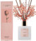 Cocorrína Diffuseur Parfum Maison, Bois de Santal Rose 200ml avec Diffuseur Bâtonnets, Reed Diffuseur pour Salle de Bain étagère décoration