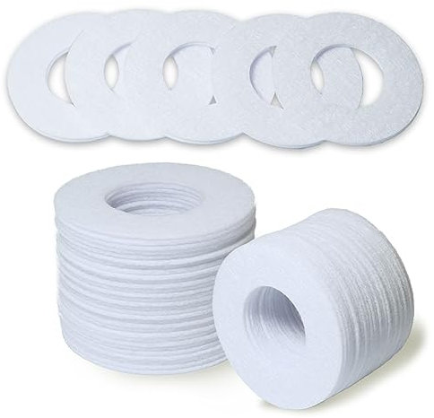 joaoxoko Mini Diffuser Refill Pads, 30 PCS Essential Oil Refill Pad Replacement Refill Pads for Aromatherapy Essential Oil Diffuser Compatible With Humidifier Essential Replacement Microfiber Pad (30)