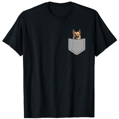 Berger Picard Welpe Hund in der Tasche T-Shirt
