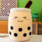 HENGBIRD Bubble Tea Plüschkissen Kuscheltier, Plüschtier Stofftier Boba Tea 25cm ilchtee Tasse Plush Plüschkissen Weich Kuscheltier Plüschkissen Spielzeug für Kinder Weihnachten, Geburtstag (D)