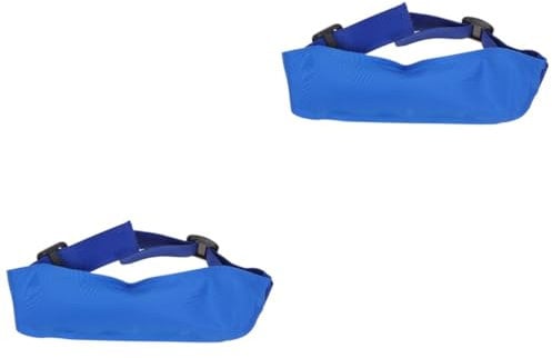 SOLUSTRE 2stücke Kühlendes Ice Headband Mit Wiederverwendbarem Gel Einstellbar Langlebig Und Blau Für Entspannende Sommermomente Und Effektive Linderung Bei Schwellungen