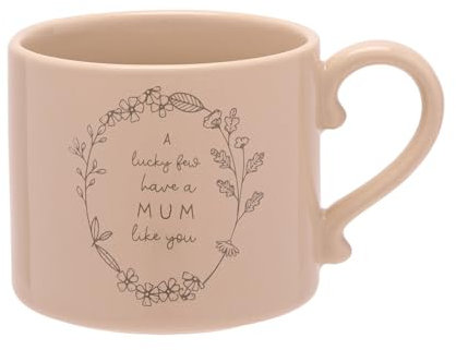 Widdop Moments Stoneware Ceramic Mum Mug - Mum Like You Mug - White Colour - Coffee Mug Tea Hot Drinks - Approx 350ml - Gift for Mum Birthday Mother's Day Present