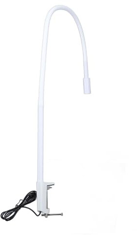 Lumière UV de Cils de 5W, Lumière UV LED à Courbure Libre de Col de Cygne avec Pince de Retenue pour Guérir la Colle de Cils UV, Lumière de Cils pour la (Prise UE AC100 à 240V 50