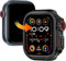 Juaupepo Carcasa de metal para Apple Watch de 1.732 pulgadas Series 6/5/4/SE, convierte 44 mm en Ultra, protección de pantalla de borde elevado, uso diario, deportes/fitness, actividades al aire libre