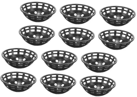 TINEASUR Lot de 12 Tamis de Drainage pour Pots de Fleurs en Forme de Bol pour Pots de Bonsaï