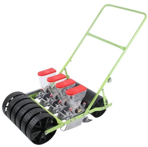 Power Tillers Vegetable Manual Seeder Carrot Seeder for Vegetable Small Coriander Cabbage Spinach Economical Hand Planter Seeds Dispenser(ST4)