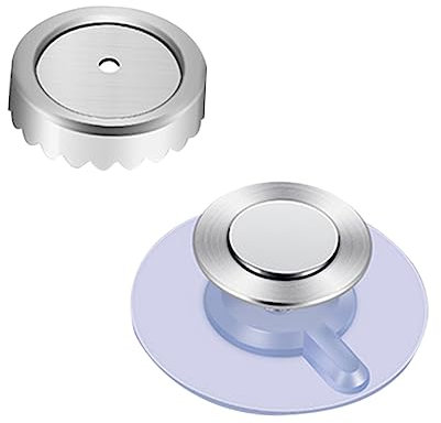 Holibanna Magnetischer Seifenhalter Für Badezimmer Stabiles Magnethalter-Design Glatte Lackierung Modernes Badezimmer-Accessoire