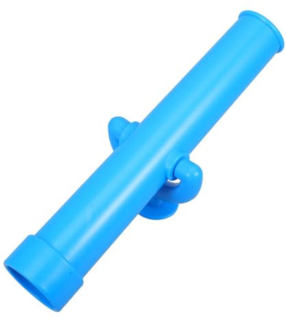 COMNESTBI Einzelrohr Teleskop Junge Mädchen Spielzeug Lustiger Piraten Teleskop Prop Für Abenteuer Im Freien Für Themenpartys Und Erkundungen Im Freien Blaues Design Leicht Und Tragbar