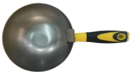 Sharplace Paletta per Cemento, Secchio per Muratura, Pala in Acciaio al Carbonio, Paletta per Acqua per Muratura, Cantiere Edile, Giardinaggio, Stucco per, Manico in PP