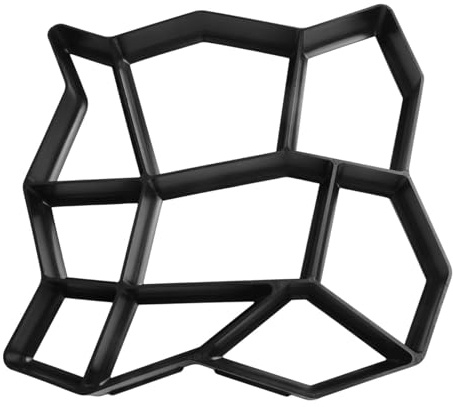 FACAIIO DIY Pflastersteine Beton, Trittsteine, Gartenwegmacher und Auffahrtpflaster, 35 x 35 x 3,6 cm, für wiederverwendbare Kunststoffform