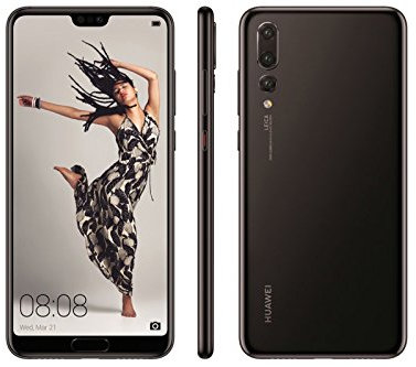 Huawei P20 Pro - Smartphone de 6.1 (Octa-Core 4x2.36 GHz Cortex A73 Memoria Interna de 128 GB, 6 GB de RAM, cámara de 40 MP, Android) Negro