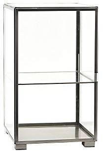 House Doctor Vitrine, Stahl, Glas, Zink, 26 x 25 x 41, Cb0753