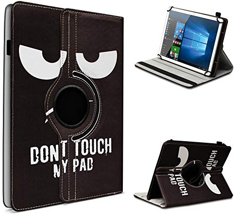 UC-Express Tablet Schutzhülle - kompatibel mit PEAQ PET 101 100 1008 10,1 Zoll Geräten - 360 Grad Hülle für Tablets - ultradünne Tablettasche - Tablet Case