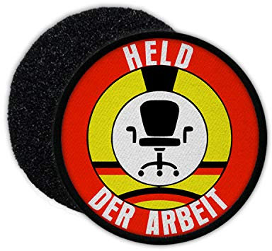 Copytec Patch Held der Arbeit DDR NVA Fun Büro Täter Kollege Arbeiter EDV IT #30638