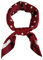 FONYVE Écharpe carrée en satin pour femme - 69,5 x 69,8 cm, Medium