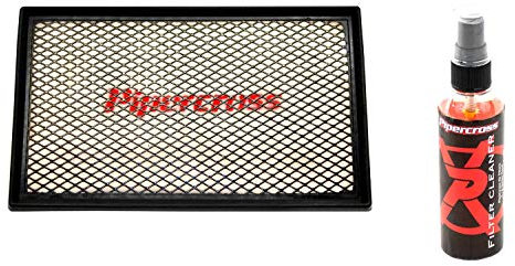 Pipercross Filtro aria + detergente compatibile con BMW Serie 3 E46 325ti 192 PS 08/00-02/07