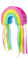 Piñata Regenbogen 30x20x10cm Partyzubehör