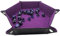 Hexagon Dice Tray and 20 Dice
