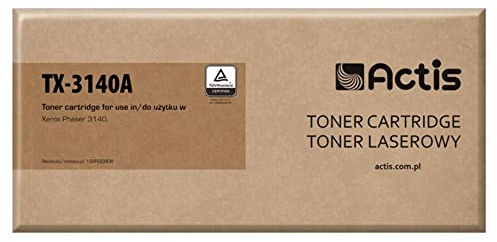 Actis Toner Tx-3140A Für Xerox, Ersetzt Xerox 108R00908; Standard; 1500 Seiten; Schwarz.