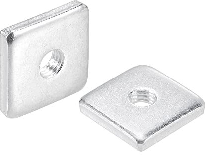 Sourcingmap, dadi quadrati, M8 x 25 x 5 mm, kit di 10 pezzi