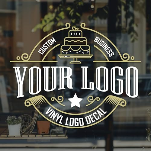 Custom Business Logo Decal for Walls, Windows, Home, Office & Corporate