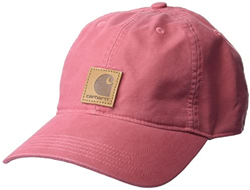 Carhartt Canvas Cap Casquette de Baseball, Bois de Rose, Taille Unique Hommes