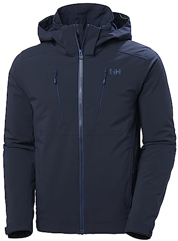 Helly Hansen Chaqueta de Esquí Azul Marino Alpha Navy Impermeable y Cortavientos