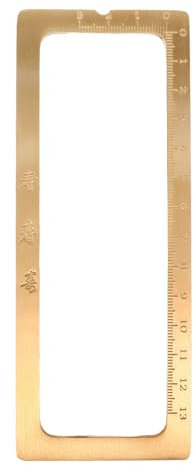 SEWACC Chinesischer Kalligraphie-Briefbeschwerer Messing-Briefbeschwerer Malwerkzeug Der Papier-Eisen-Briefbeschwerer Mit