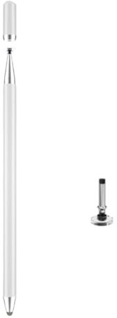 Samsung Galaxy Tab A9/A8/A7 Stylus Pen - Universal High Sensitive S Pen for iPad, Fire Tablet, Android Tablet, All Touch Devices (White)