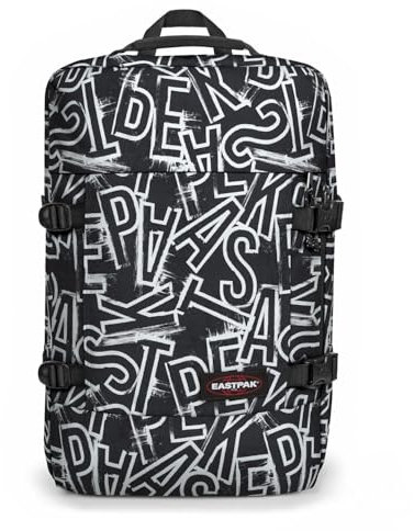 EASTPAK Rucksack Koffer Travelpack EP Letters Black